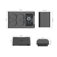 SmallRig 3824 NP-FZ100 Camera Battery and Charger Kit