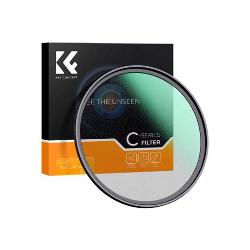 K&F Concept 52mm Classic Series Black Mist szűrő 1/4 (Green Coated) (708-KF01-2244)