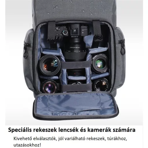 K&F Concept 13.098V2 pro camera backpack 22L - black