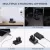   K&F Concept hordozható dupla LC-E17 akkumulátor töltő, USB-C, 2db LP-E17 akkumulátorhoz (KF-28-0008)