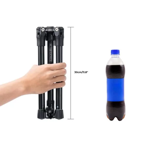 K&F Concept E224A3+BH-18 állvány, 170cm magasság, 4kg teherbírás, selfi bot, bluetooth kioldó (KF-09-120)