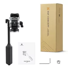 K&F Concept FH-02 Fluid Video fej, arca swiss, 3kg teherbírás (KF-31-072)