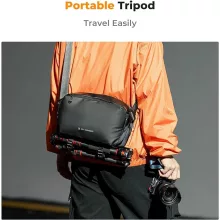 K&F Concept Alpha Sling 10L, fotós oldaltáska, fekete-szürke (KF-13-157V1)