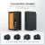   K&F Concept hordozható dupla USB-C akkumulátor LC-E10 töltő + 2db LP-E10 akkumulátor 1200mAh (KF-28-0028)