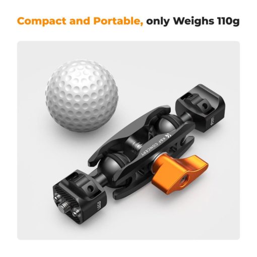 K&F Concept magic arm, 360°-os forgás, dupla gömbfej, 5kg teherbírás, (KF-31-082)