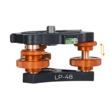 K&F Concept LP-48 állványfej, 3db szintező, 2db vízszintjelző, 15kg teherbírás (KF-31-104)