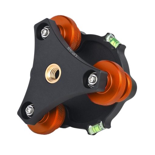 K&F Concept LP-48 állványfej, 3db szintező, 2db vízszintjelző, 15kg teherbírás (KF-31-104)