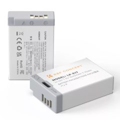   K&F Concept LP-E17 akkumulátor 1040mAh, USB-C csatlakozóval, 2db (KF-28-0049S1)