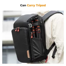 K&F Concept Alpha Air fotós hátizsák 25L, fekete piros (KF-13-128V6)