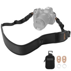   K&F Concept fényképezőgép pánt gyors kioldással, barna-szürke (KF-13-184)