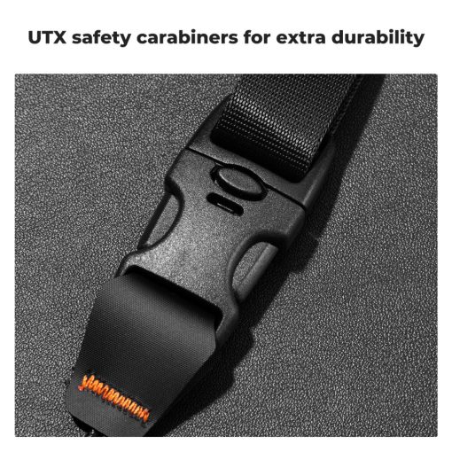 K&F Concept fényképezőgép pánt gyors kioldással, barna-szürke (KF-13-184)