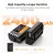   K&F Concept hordozható dupla USB-C akkumulátor DMW-BLK22 töltő + 2db DMW-BLK22 akkumulátor 2400mAh (KF-28-0042)