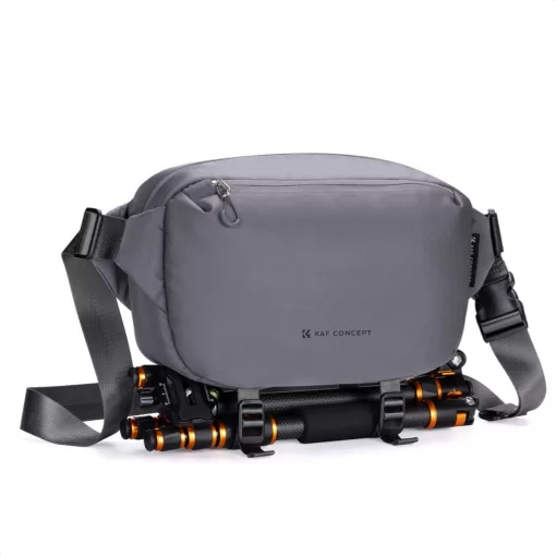 K&F Concept Alpha Sling 10L, fotós oldaltáska, sötét szürke (KF-13-157V6)