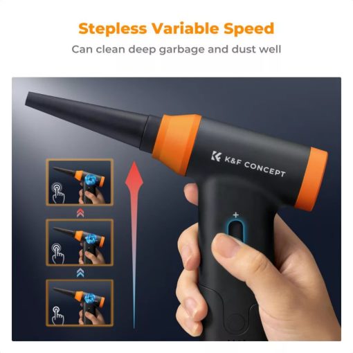 K&F Concept V1 14in1 beépített akkumulátoros porfújó, porszívó, 150000RPM (KF-2318V1)