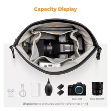 K&F Concept Urban Wander 11, 5L, fotós oldaltáska, fekete (KF-13-168V2)