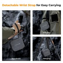 K&F Concept szűrőtartó kemény tok, 10db szűrő számára, max 82mm (KF-13-185)