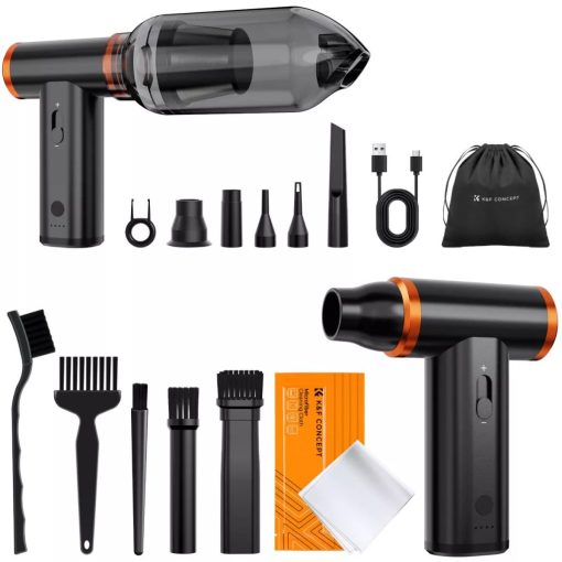 K&F Concept 19in1 beépített akkumulátoros porfújó, porszívó, 300000RPM (KF-08-061V1)