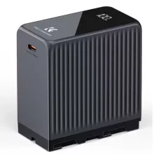 K&F Concep NP-F970 akkumulátor 10500mAh, dupla USB-C I/O, USB-A, érintőkijelző, PD45W, USB (KF-28-0073)