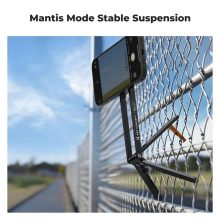 K&F Concept MS-47 összehajtható mini állvány, Magsafe kompatibilis telefonokhoz, fekete (KF-31-139)