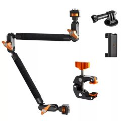   K&F Concept MS63 magic arm, 56cm + super crab clamp, satu, 20-60mm (KF-31-201)