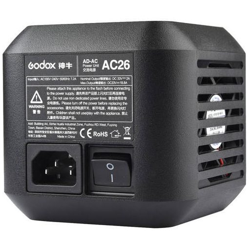 Godox AC Power adapter for AD600 PRO AC-26