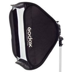   Godox 60x60cm softbox for speedlite with S2 S-type holder and grid SGGV6060