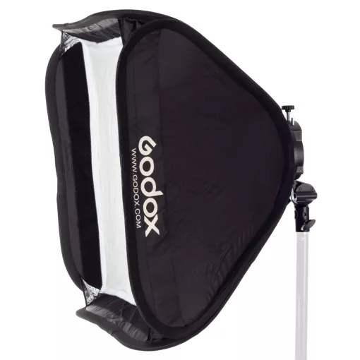 Godox 60x60cm softbox for speedlite with S2 S-type holder and grid SGGV6060