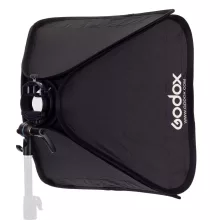 Godox 60x60cm softbox for speedlite with S2 S-type holder and grid SGGV6060