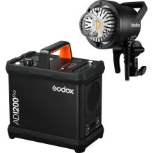 Godox AD1200Pro All-in-one Outdoor Studio Flash with Battery TTL HSS (1200Ws)