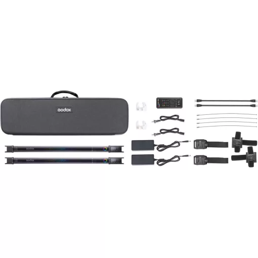 Godox TL60 Tube Light (RGB - 2700K-6500K, 18W) - Two light Kit (light stick)