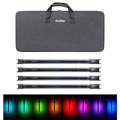 Godox TL60 Tube Light - Four light Kit (light stick) - RGB - 2700K-6500K, 18W