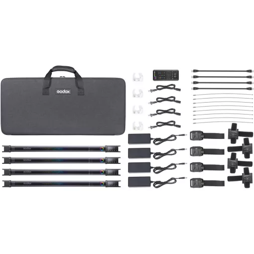 Godox TL60 Tube Light - Four light Kit (light stick) - RGB - 2700K-6500K, 18W
