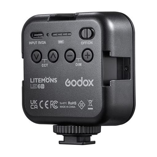 Godox LED6BI BI-Color LED Light 6W (3200K～6500K) - joinable