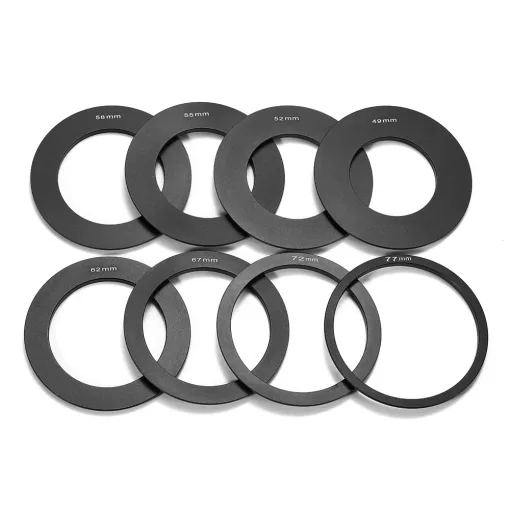 Godox AR-R adapter ring set for MF-12 (8pcs, 49-77mm)