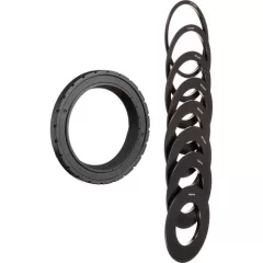   Godox MF-AR KIT adapter és gyűrű szett MF-12 makró vakuhoz (adapter + 8db, 49-77m)