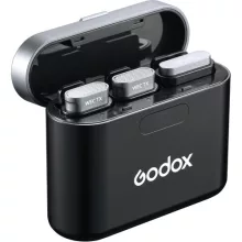 Godox WEC Kit 2 Vezeték nélküli Mikrofon Szett kamerához és telefonhoz (2.4 GHz)