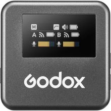 Godox Magic XT1-CL 2-csatornás Wireless Microphone Rendszer - USB-C és Lightning Adapter (2.4 GHz)