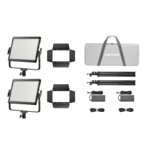 Godox Litemons LP1200R Fekete KIT 2 - RGB LED Tabló (120W)