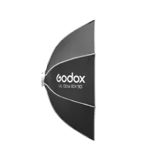 Godox - UL BOX Octa 90 - Nyitható Softbox méhsejtráccsal - Oktobox - 90cm Bowens