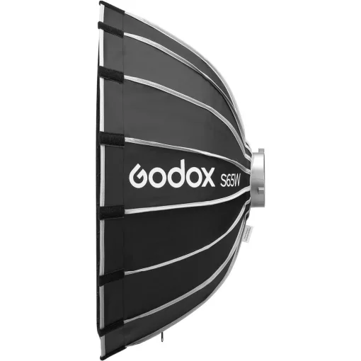 Godox - S65W Nyitható Softbox - BOWENS - 65cm - Fehér