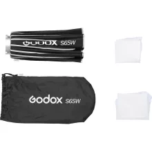 Godox - S65W Nyitható Softbox - BOWENS - 65cm - Fehér
