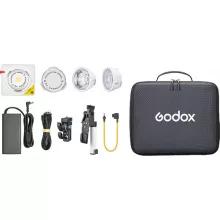 Godox ML100R KIT 1 - RGB LED Lámpa (RGB - Bi-Color) - V-mount, hordtáskában