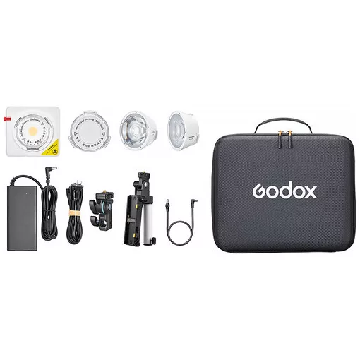 Godox ML100R KIT 2 - RGB LED Lámpa (RGB - Bi-Color) - NP-F, hordtáskában