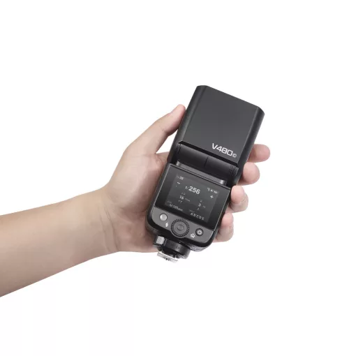Godox V480N rendszervaku Li-Ion akkuval TTL HSS (Nikon)