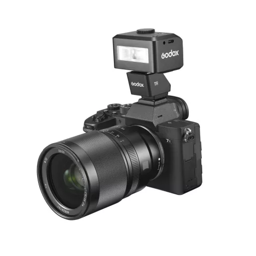 Godox TR-O - TTL Hotshoe Riser - iT20/iT22 - OM System / Panasonic - Vakupapucs adapter