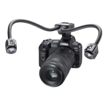 Godox MA2 Makró  LED lámpa és vakupapucs hosszabbító flexibilis karokkal - Flexible Macro Twin Light