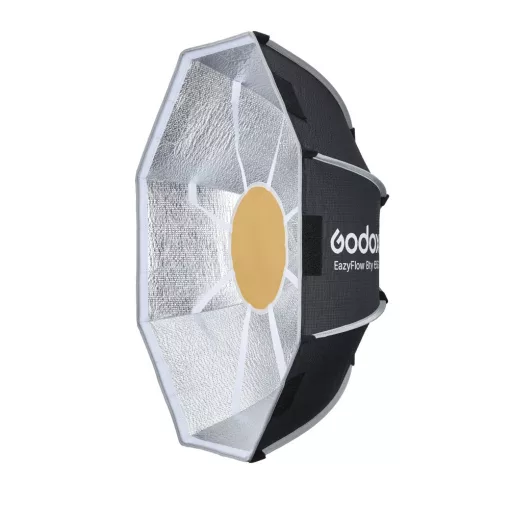 Godox EazyFlow Beauty Dish 65 - Nyitható Softbox - Ezüst belső - 65cm Bowens