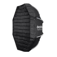 Godox EazyFlow Beauty Dish 65 - Nyitható Softbox - Ezüst belső - 65cm Bowens
