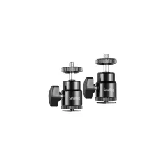   SMALLRIG 1/4" Camera Hot shoe Mount with Additional 1/4" Screw (2pcs Pack)2059