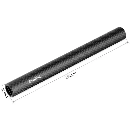 SmallRig 1872 15mm Carbon Fiber Rod (6" paar)